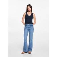 Geripptes Top aus Baumwoll-Mix Geripptes Top aus Baumwoll-Mix von MANGO TEEN