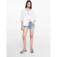 Jeansshorts mit Zierrissen Jeansshorts mit Zierrissen von MANGO TEEN