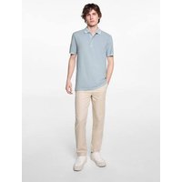 Kurzärmliges Baumwoll-Poloshirt von MANGO TEEN