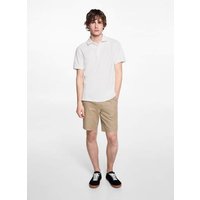 Kurzärmliges Baumwoll-Poloshirt von MANGO TEEN