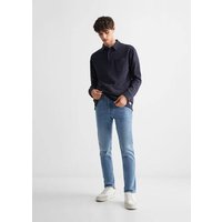 Langärmliges Baumwoll-Poloshirt Langärmliges Baumwoll-Poloshirt von MANGO TEEN
