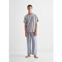 Langer Pyjama mit Streifen Langer Pyjama mit Streifen von MANGO TEEN