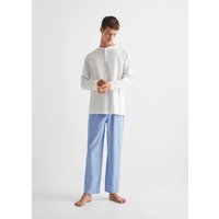 Langer Pyjama mit Streifen von MANGO TEEN