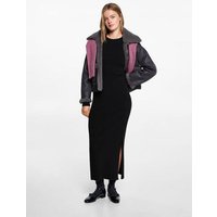 Langes Kleid mit Seitenschlitzen Langes Kleid mit Seitenschlitzen von MANGO TEEN