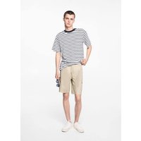 Leinen-Bermudashorts mit Cargotaschen von MANGO TEEN