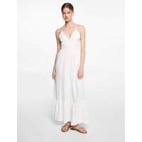 Maxi-Kleid mit besticktem Volant Maxi-Kleid mit besticktem Volant von MANGO TEEN