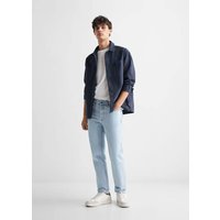 Overshirt aus Baumwolle mit Knöpfen Overshirt aus Baumwolle mit Knöpfen von MANGO TEEN