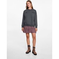 Gemustertes Baumwoll-Sweatshirt von MANGO TEEN