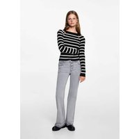 Streifenpullover mit Schlitzen Streifenpullover mit Schlitzen von MANGO TEEN