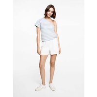 Asymmetrisches T-Shirt mit Schleife von MANGO TEEN