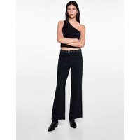 Asymmetrisches Lurex-Top von MANGO TEEN