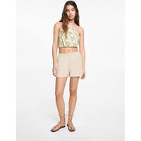 Gemustertes Crop-Top von MANGO TEEN