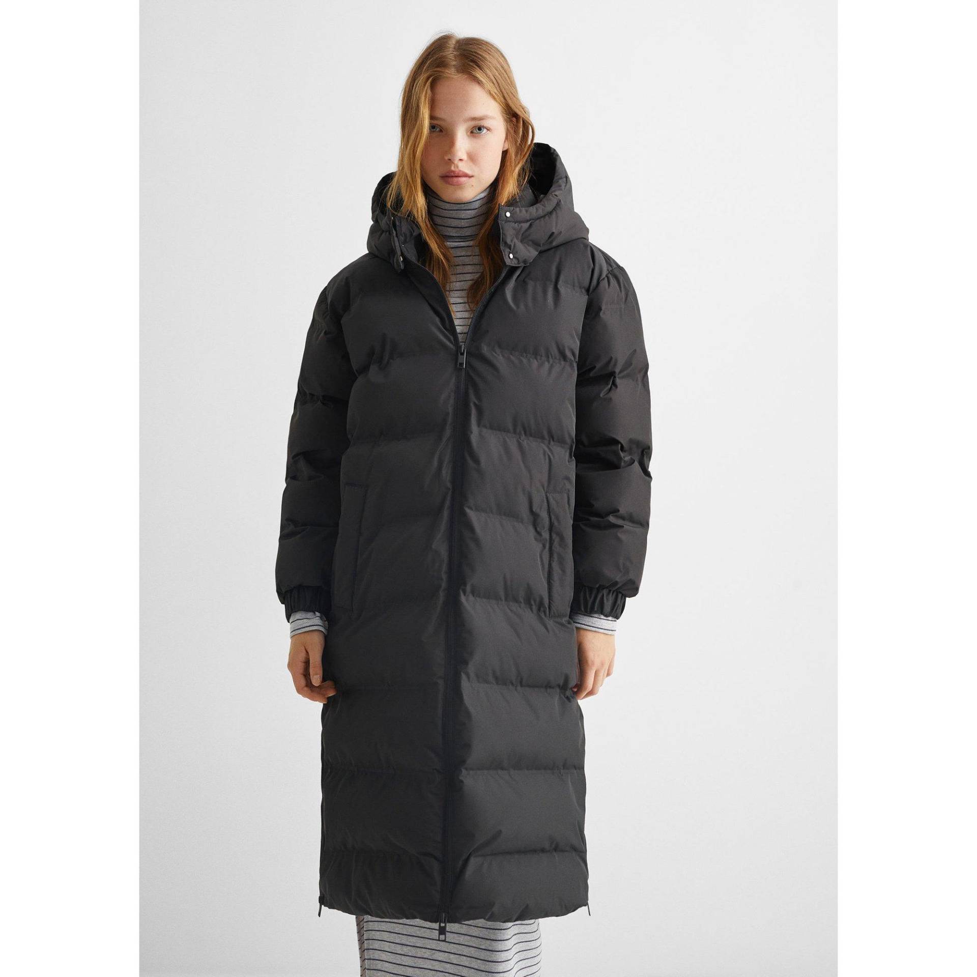 Anorak Mädchen Black M von MANGO Teen