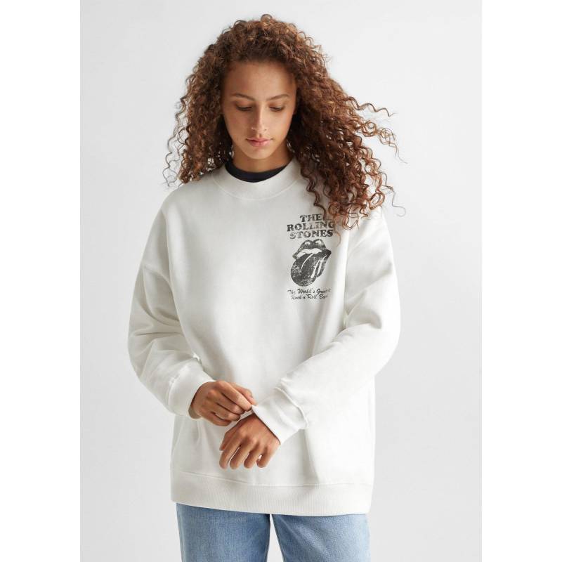 Sweatshirt Mädchen Offwhite S von MANGO Teen