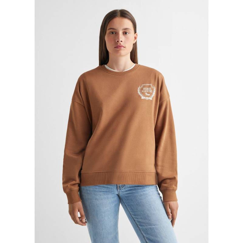 Sweatshirt Mädchen Steingrau XXS von MANGO Teen