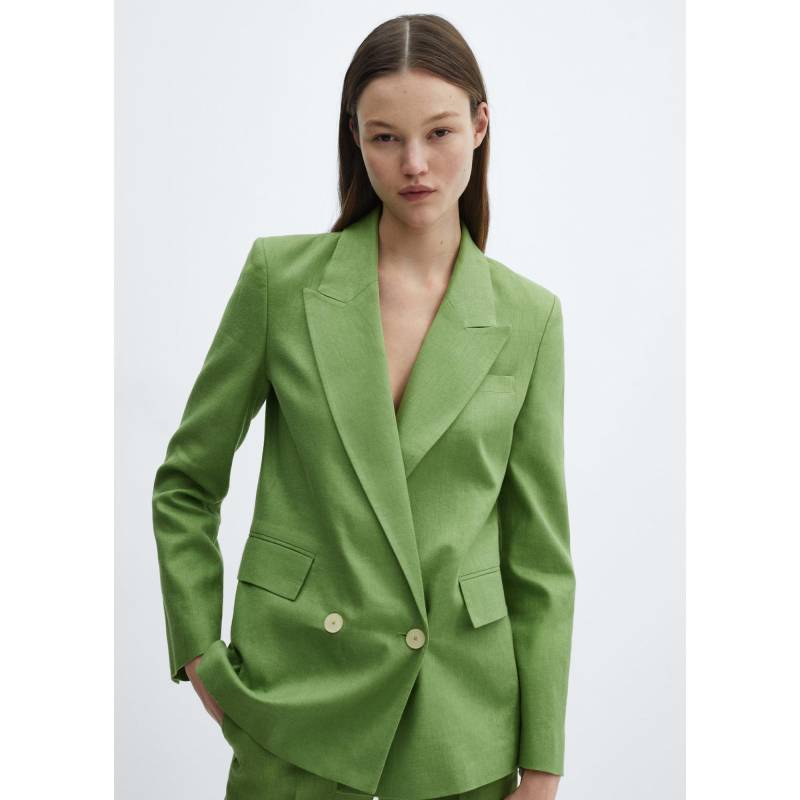 Blazer Damen Grün M von MANGO