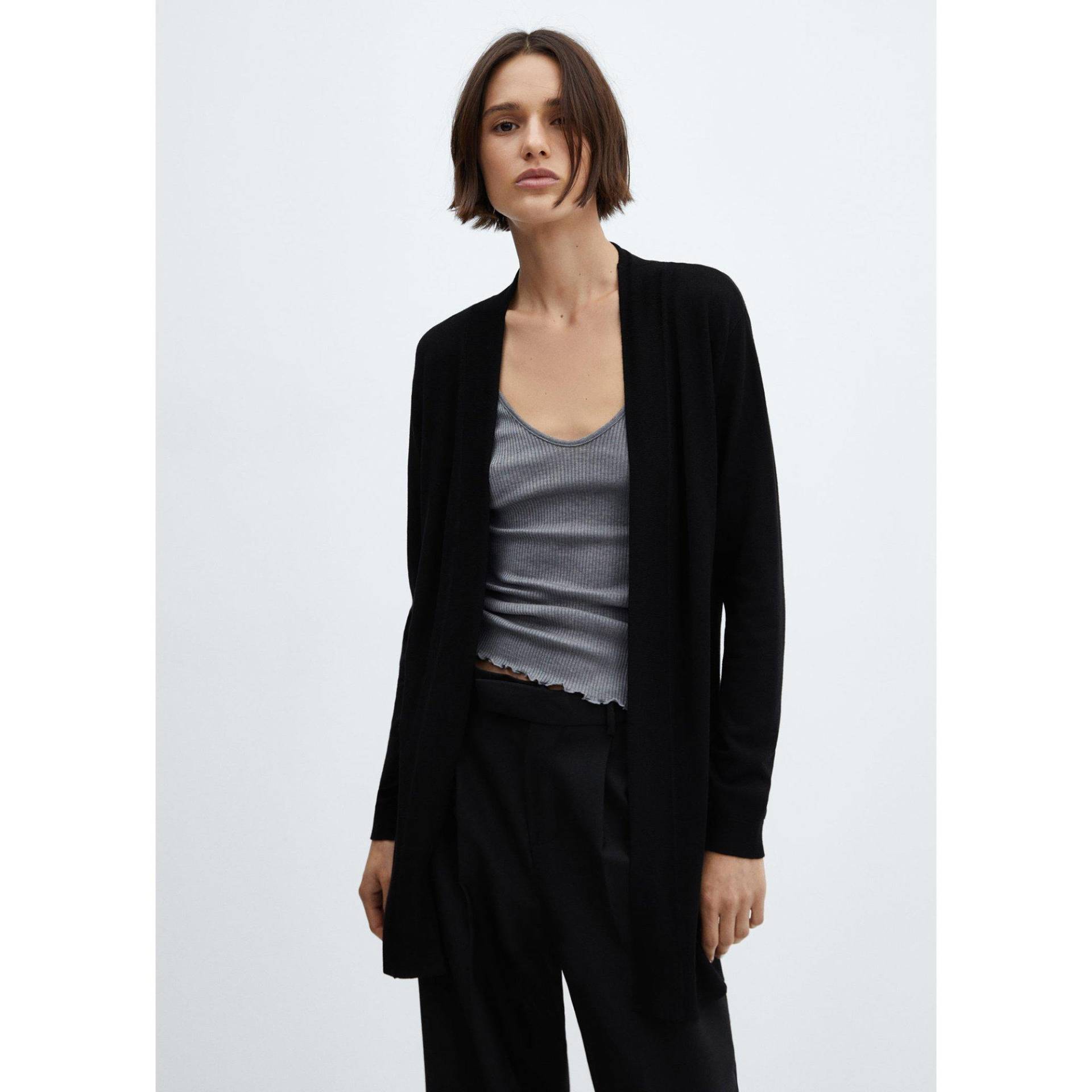 Cardigan, Langarm Damen Black XS von MANGO