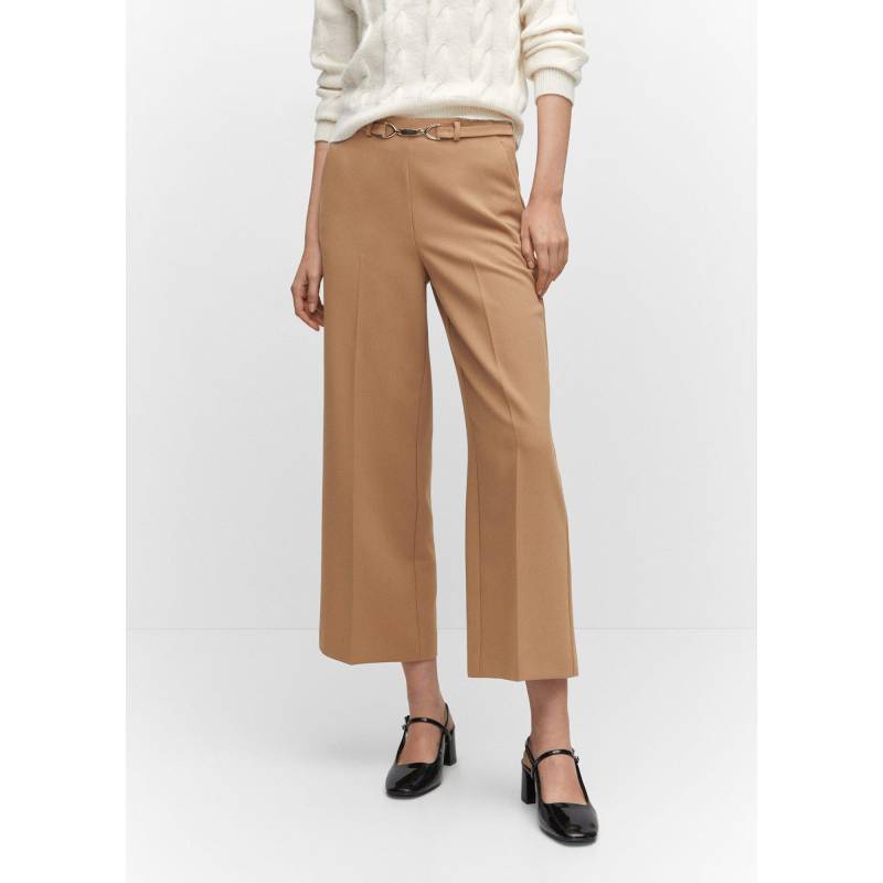 Hose Damen Camel 36 von MANGO