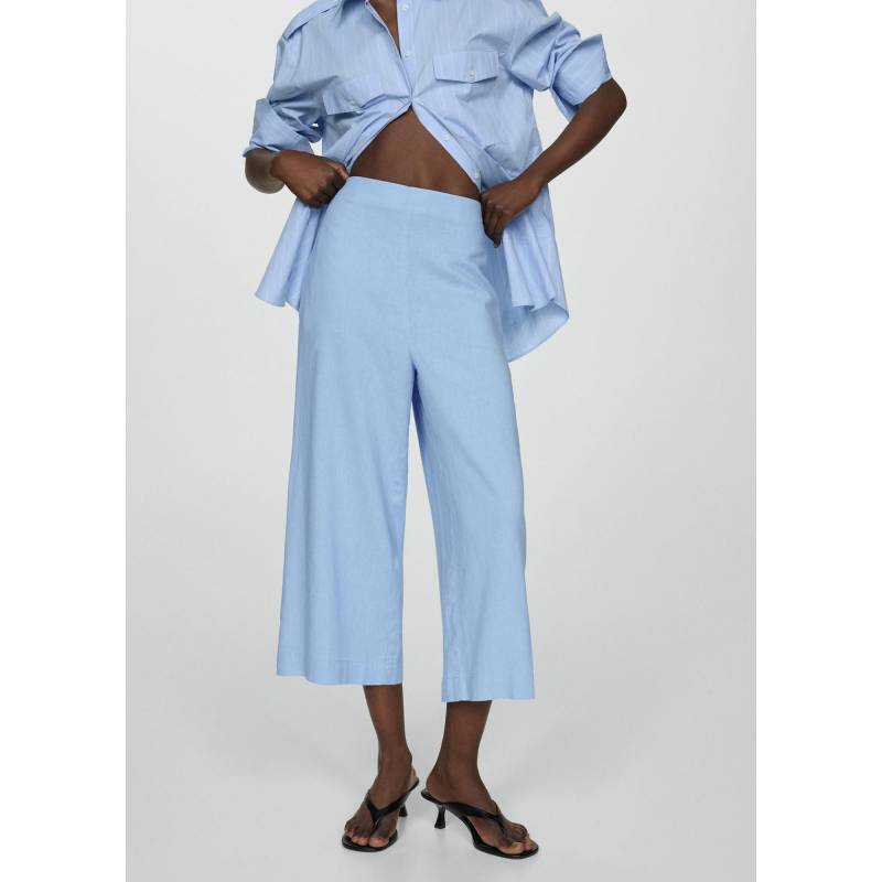 Hose Damen Saphirblau XS von MANGO