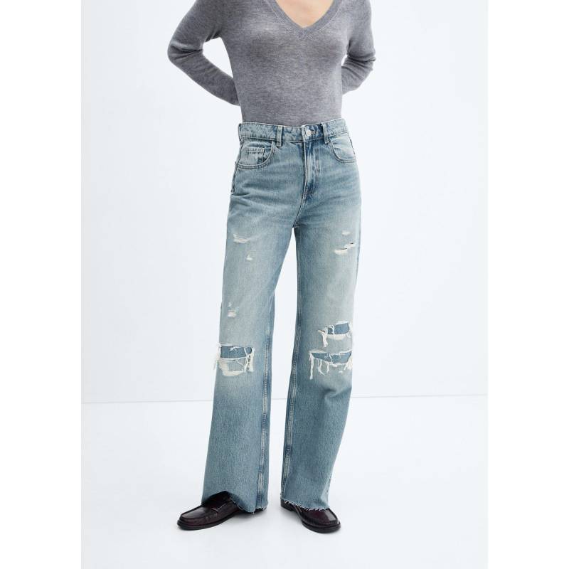 Jeans Damen Blau  32 von MANGO