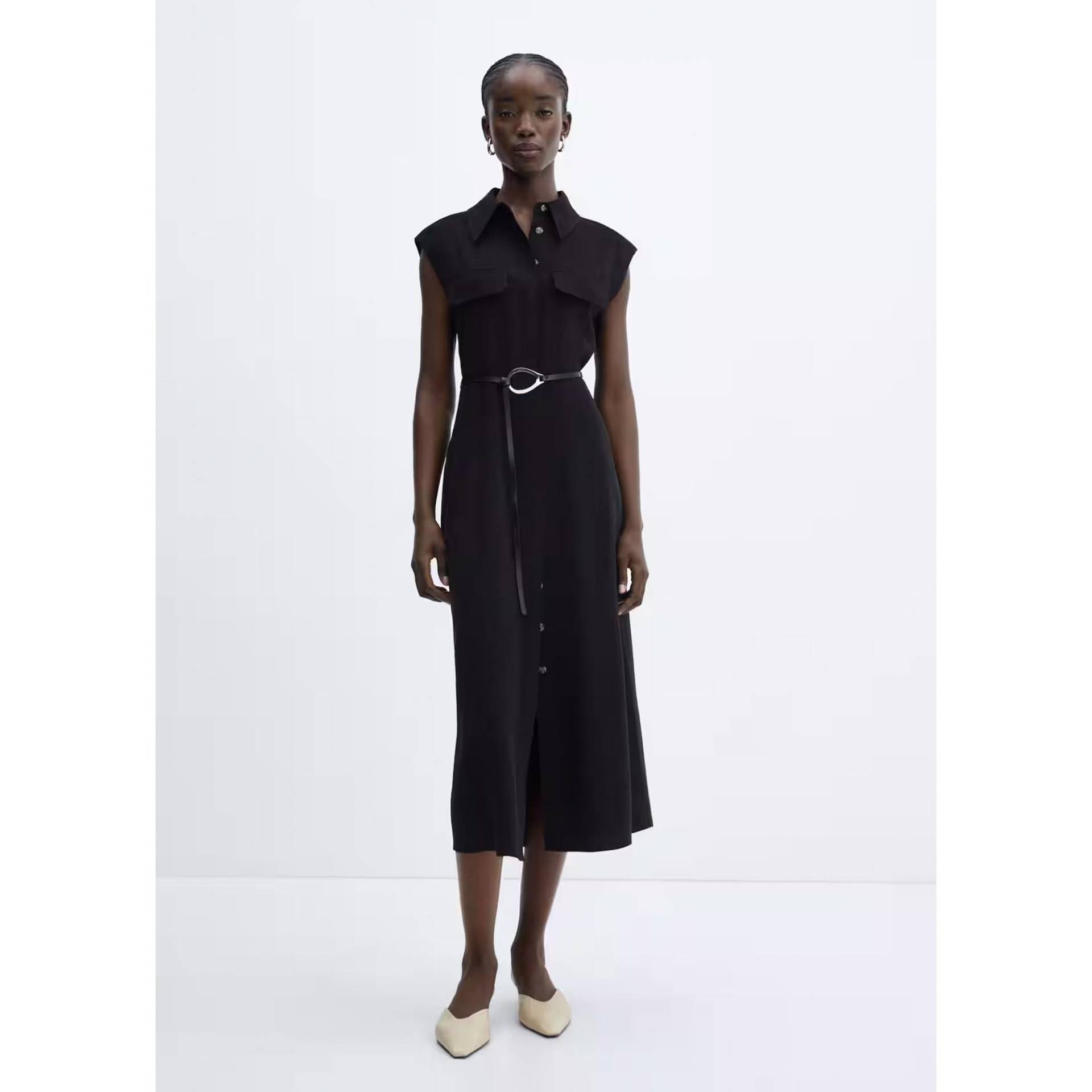 Kleid Damen Black M von MANGO