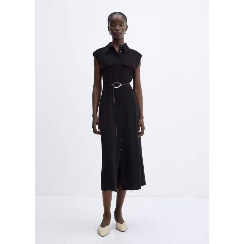 Kleid Damen Black S von MANGO