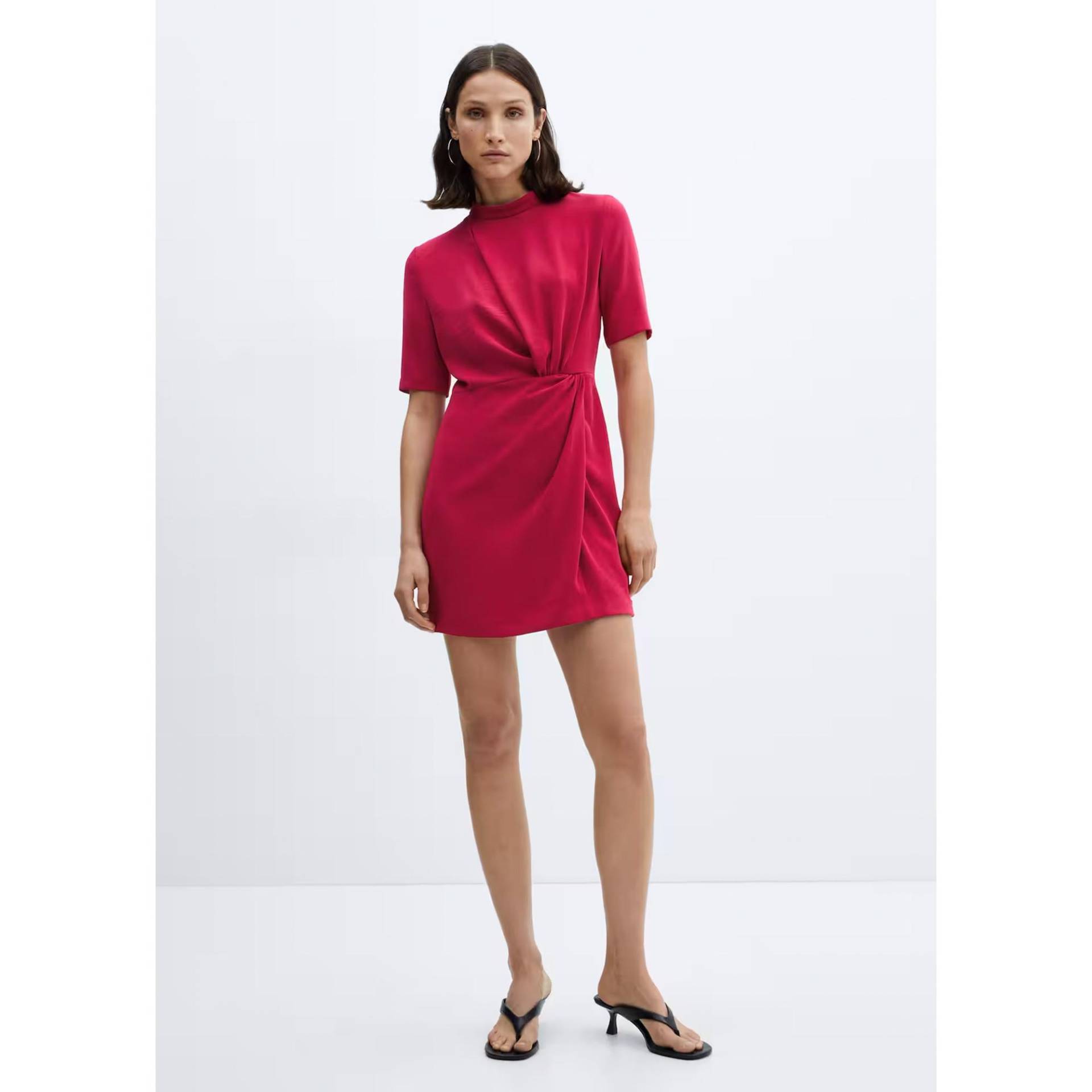 Kleid Damen Fuchsia XL von MANGO