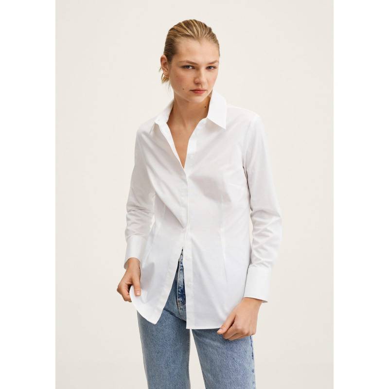 Bluse Damen Ecru L von MANGO