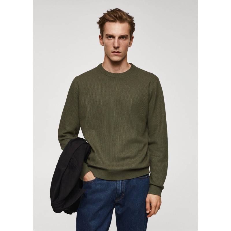 Pullover Herren Khaki 23 von Mango Man