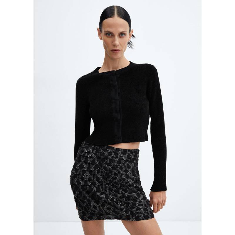 Mango - Rock, für Damen, Black, Größe XS von Mango