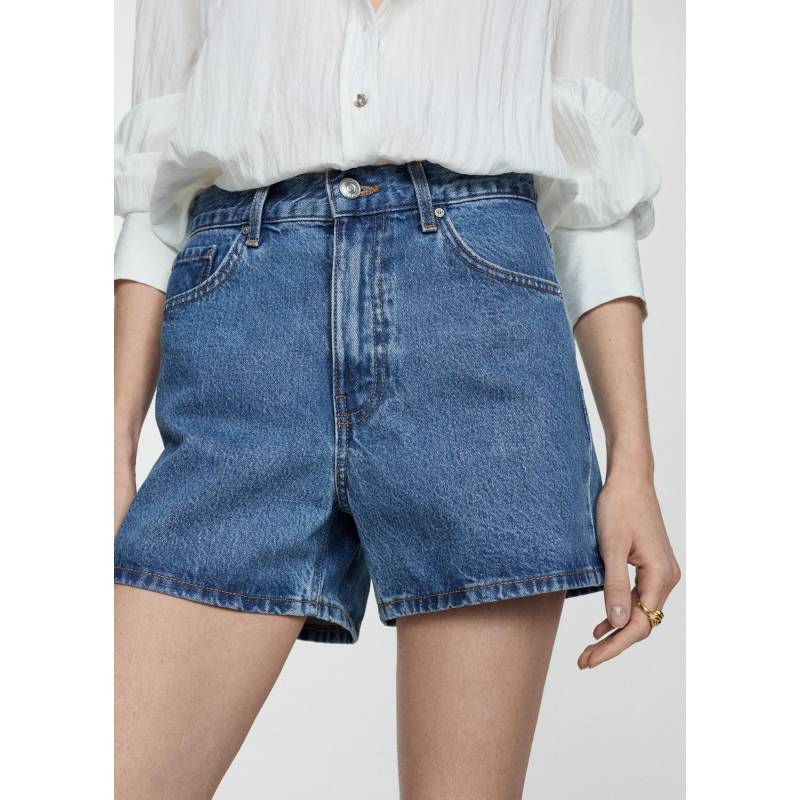 Shorts Damen Blau  36 von MANGO