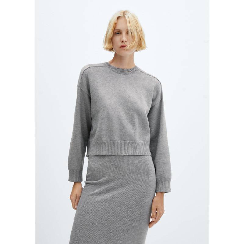 Sweatshirt Damen Grau Melange XL von MANGO