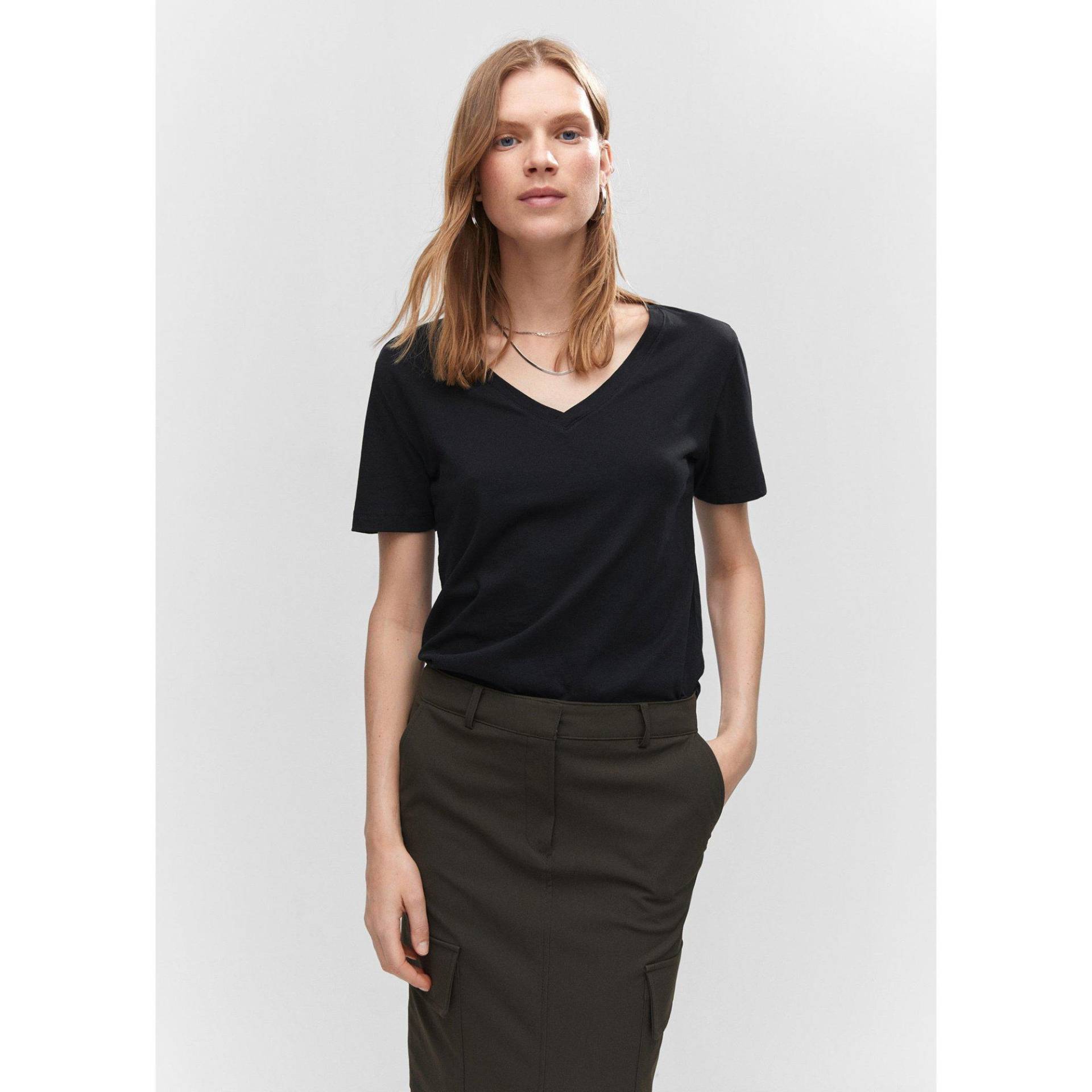 T-shirt Damen Black M von MANGO