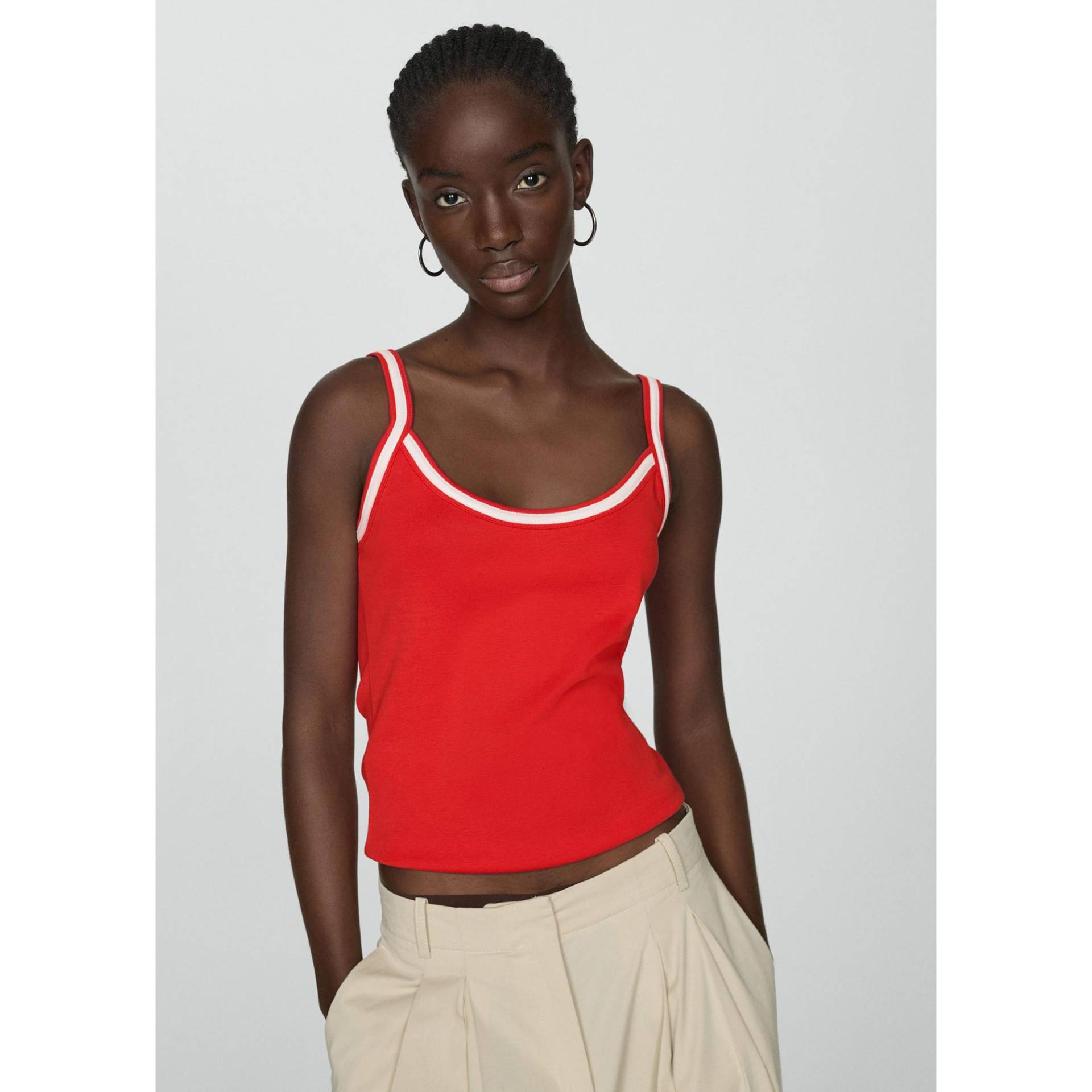 Top Damen Paprika L von MANGO