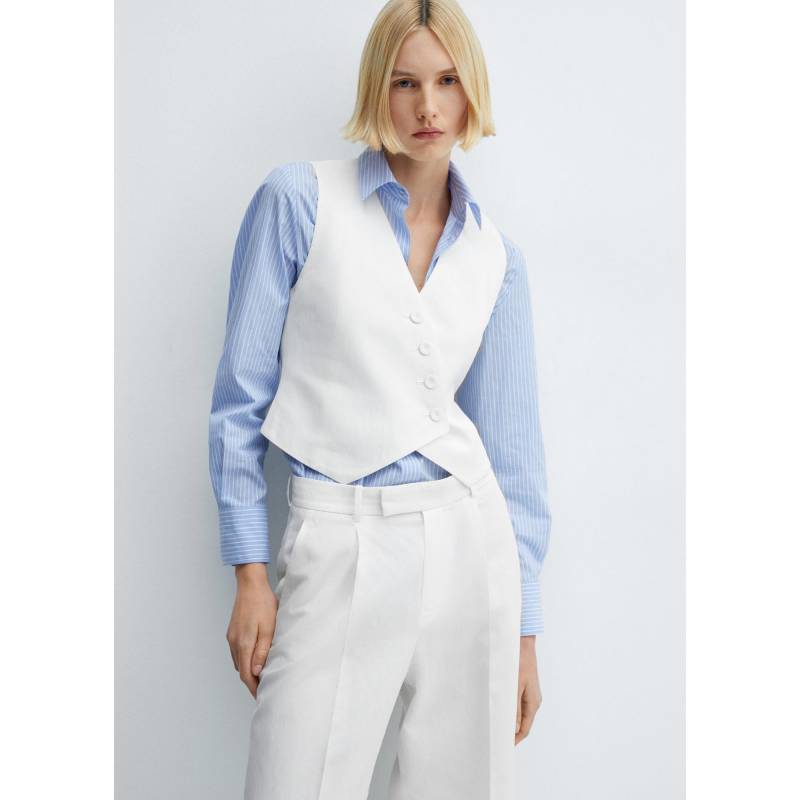 Weste Damen Weiss XS von MANGO