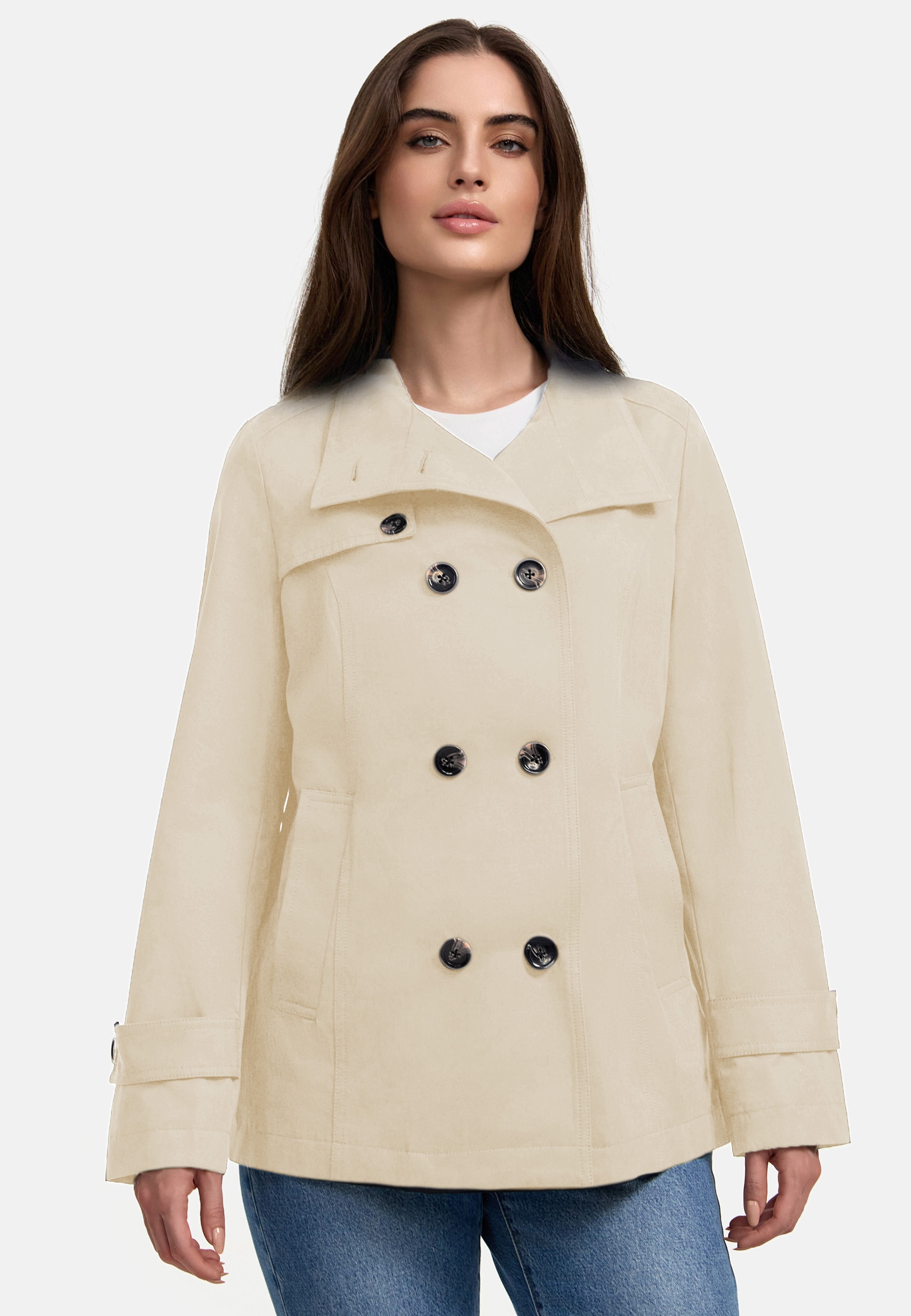 MANISA Cabanjacke, ohne Kapuze, mit Stehkragen MANISA Cabanjacke, ohne Kapuze, mit Stehkragen von MANISA