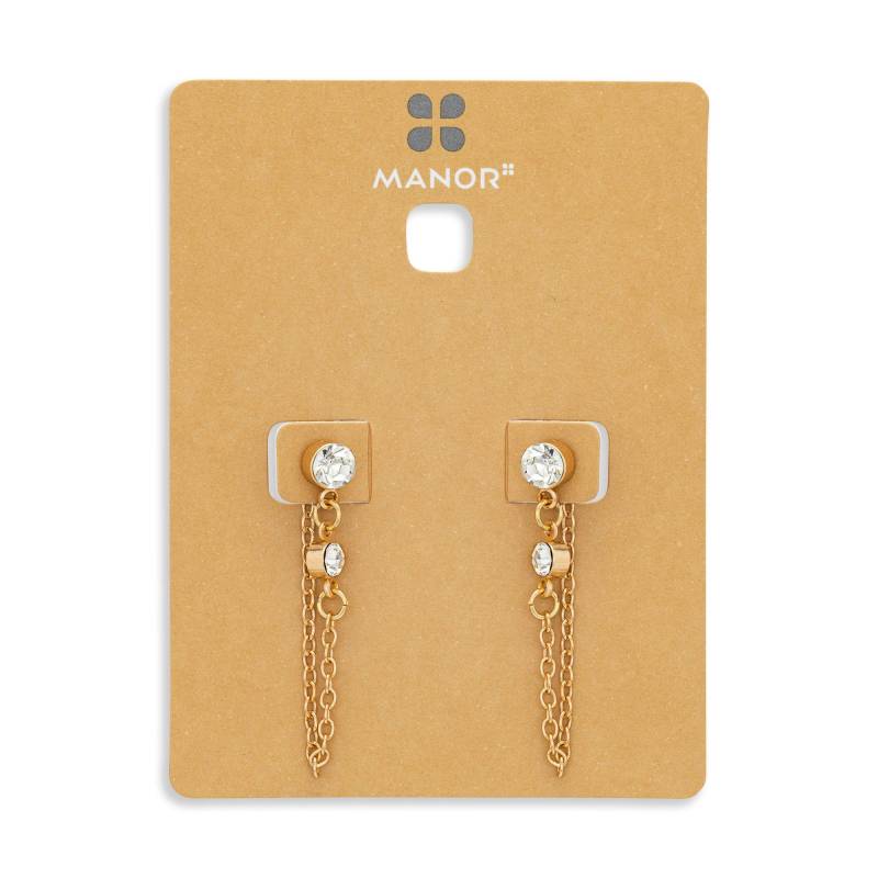 Ohrringe Damen Goldfarben ONE SIZE von Manor Jewellery & Accessoires