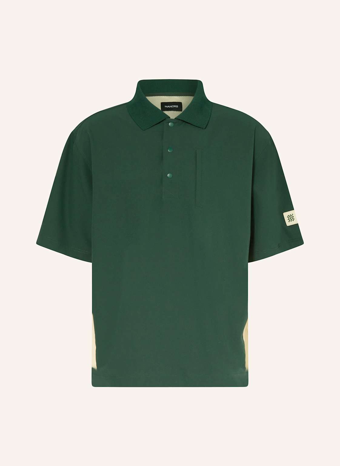 Manors Funktions-Poloshirt gruen von MANORS