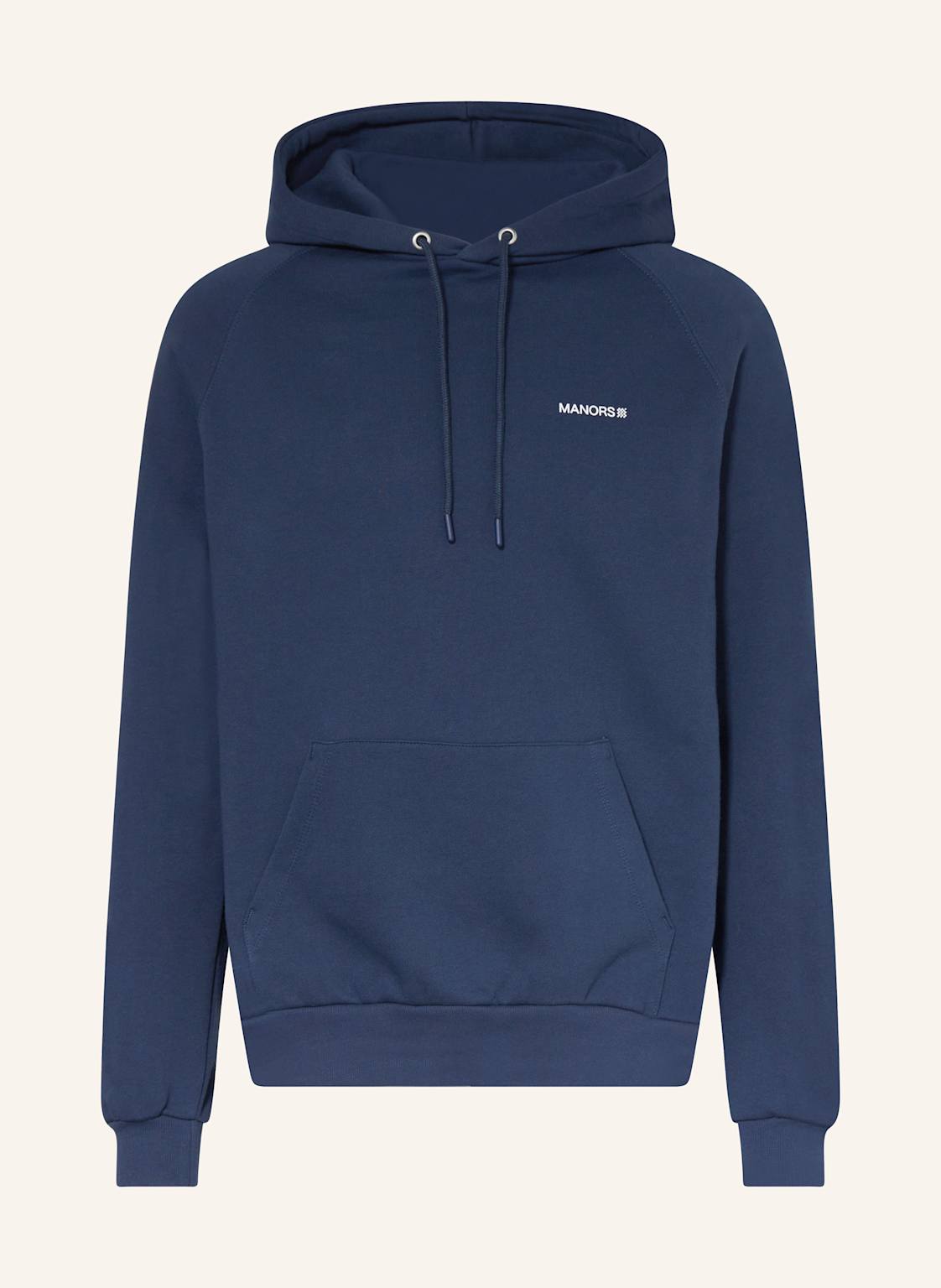 Manors Hoodie Organic Logo blau Manors Hoodie Organic Logo blau von MANORS