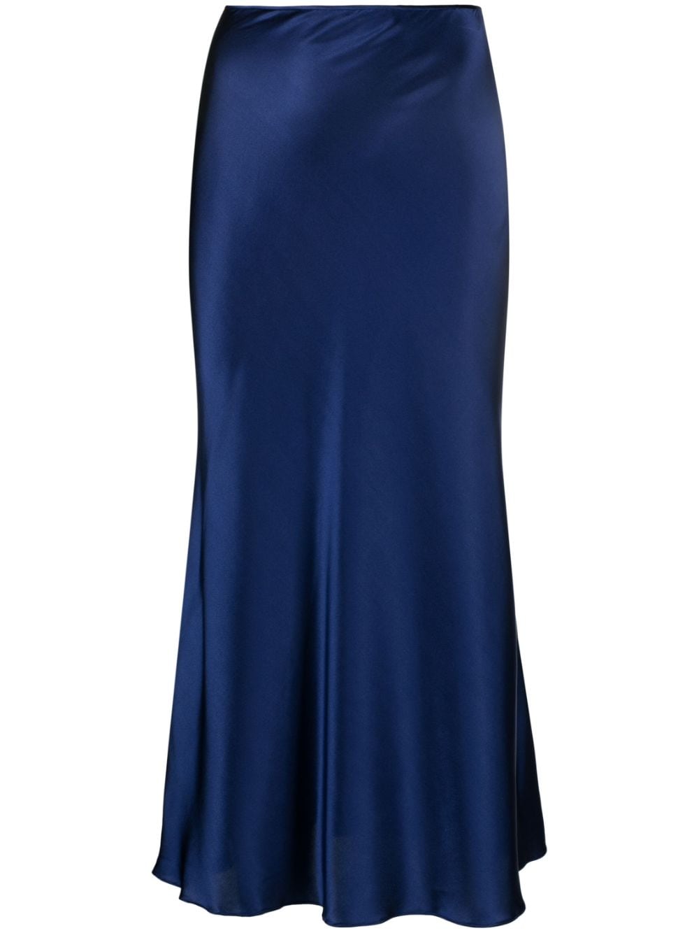 MANURI Patricia silk skirt - Blue von MANURI