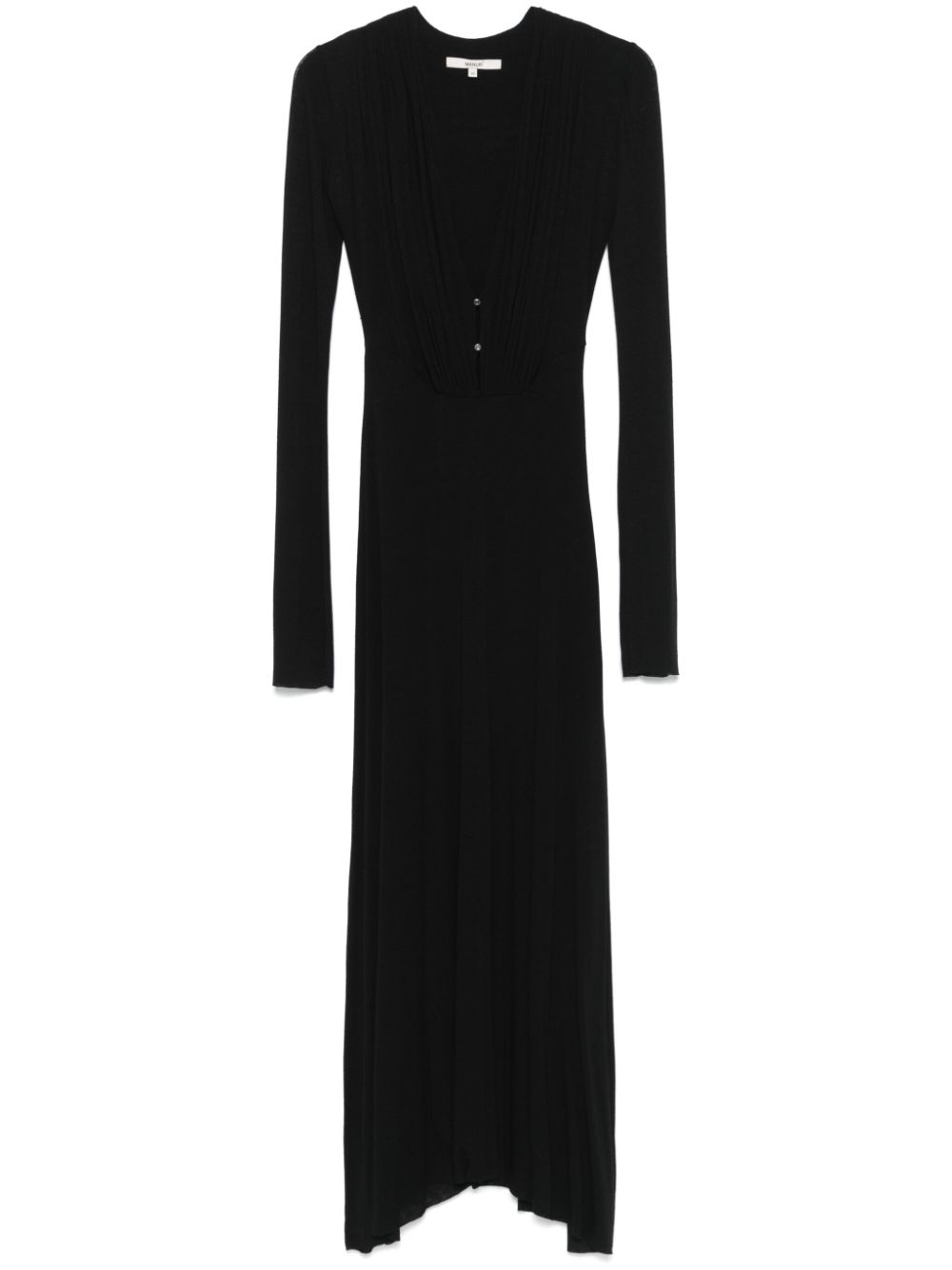 MANURI jersey maxi dress - Black von MANURI