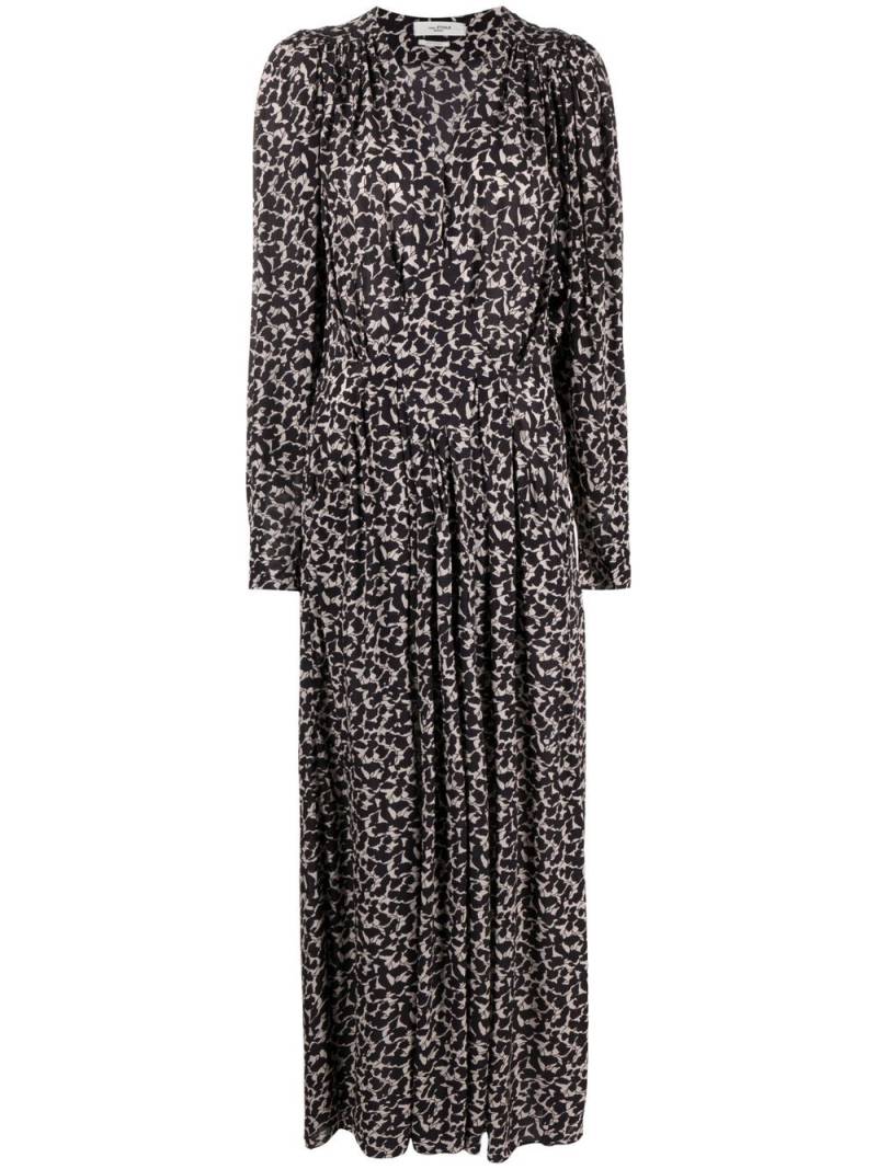 MARANT ÉTOILE Aissa abstract-printed dress - Black von MARANT ÉTOILE