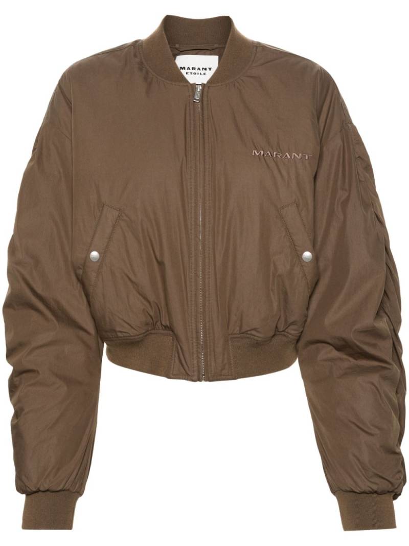 MARANT ÉTOILE Bessime bomber jacket - Green von MARANT ÉTOILE