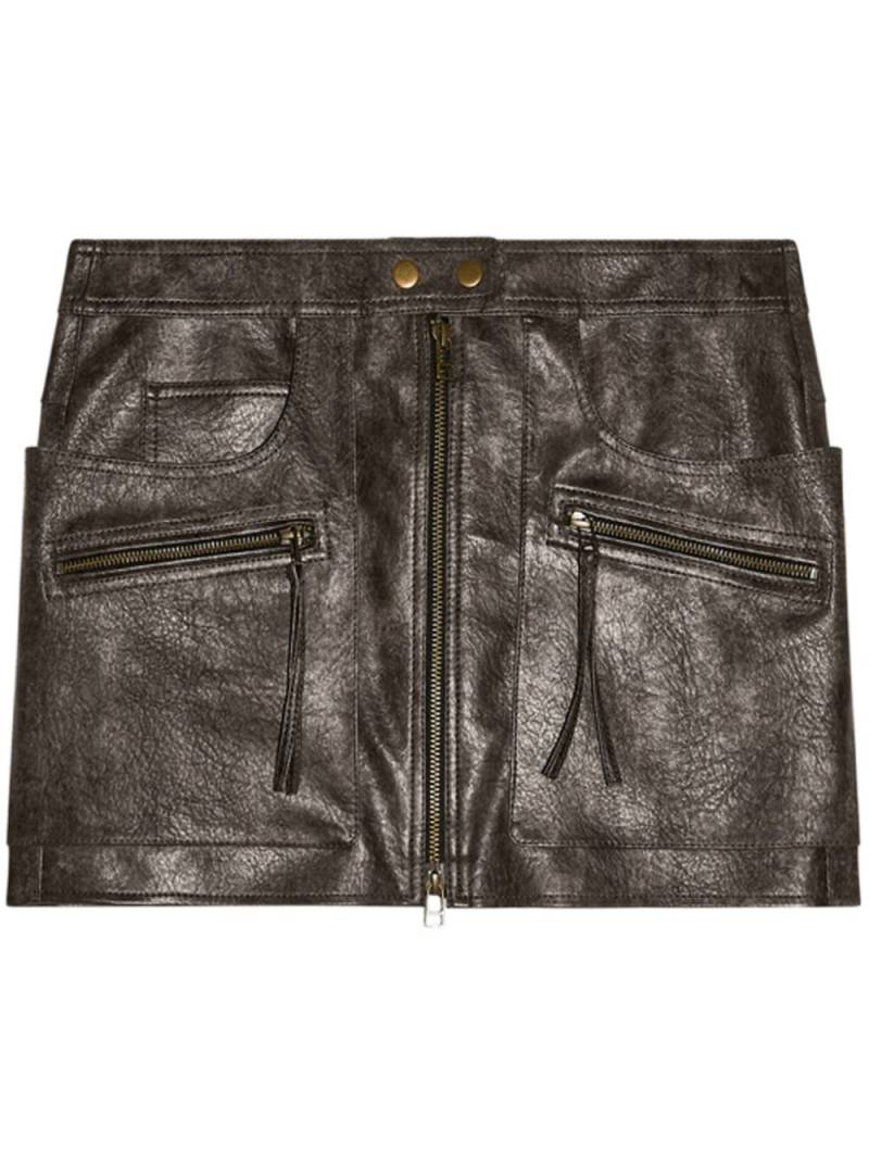 MARANT ÉTOILE Claudine mini skirt - Black von MARANT ÉTOILE