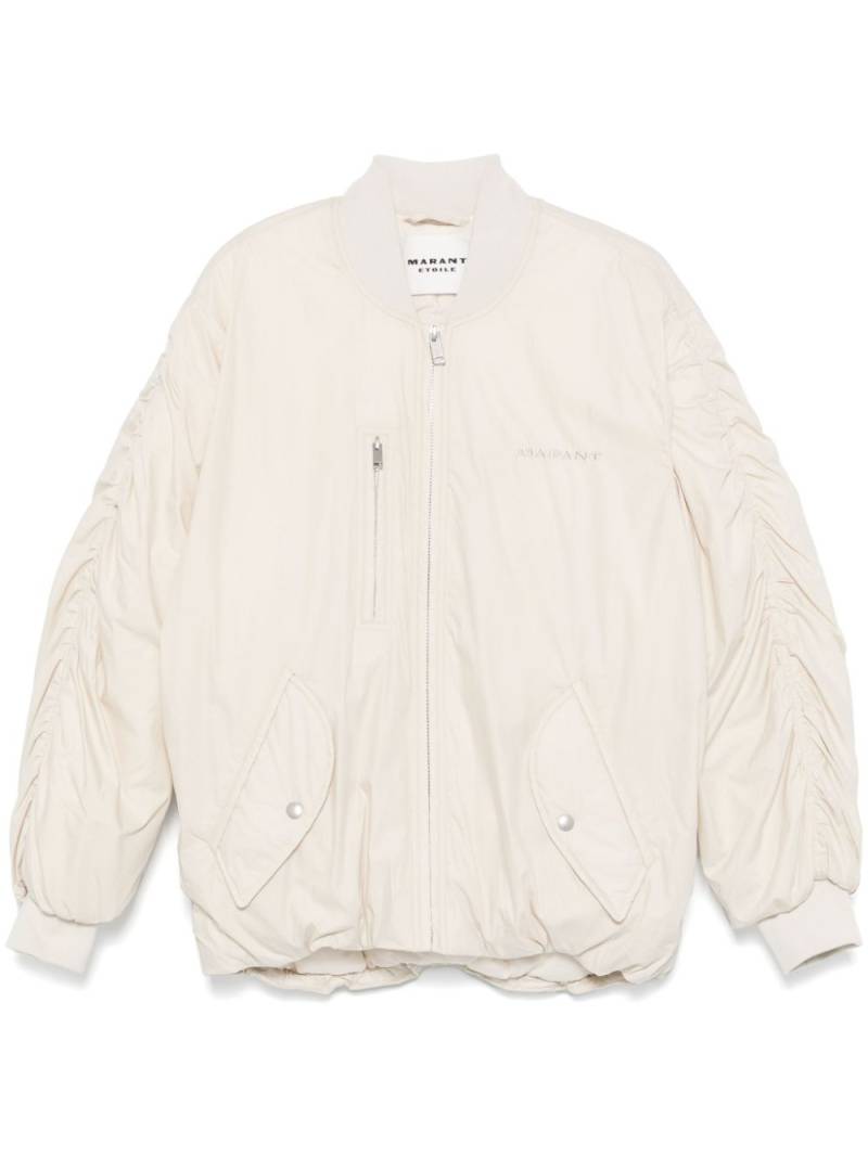 MARANT ÉTOILE Coleen bomber jacket - Neutrals von MARANT ÉTOILE