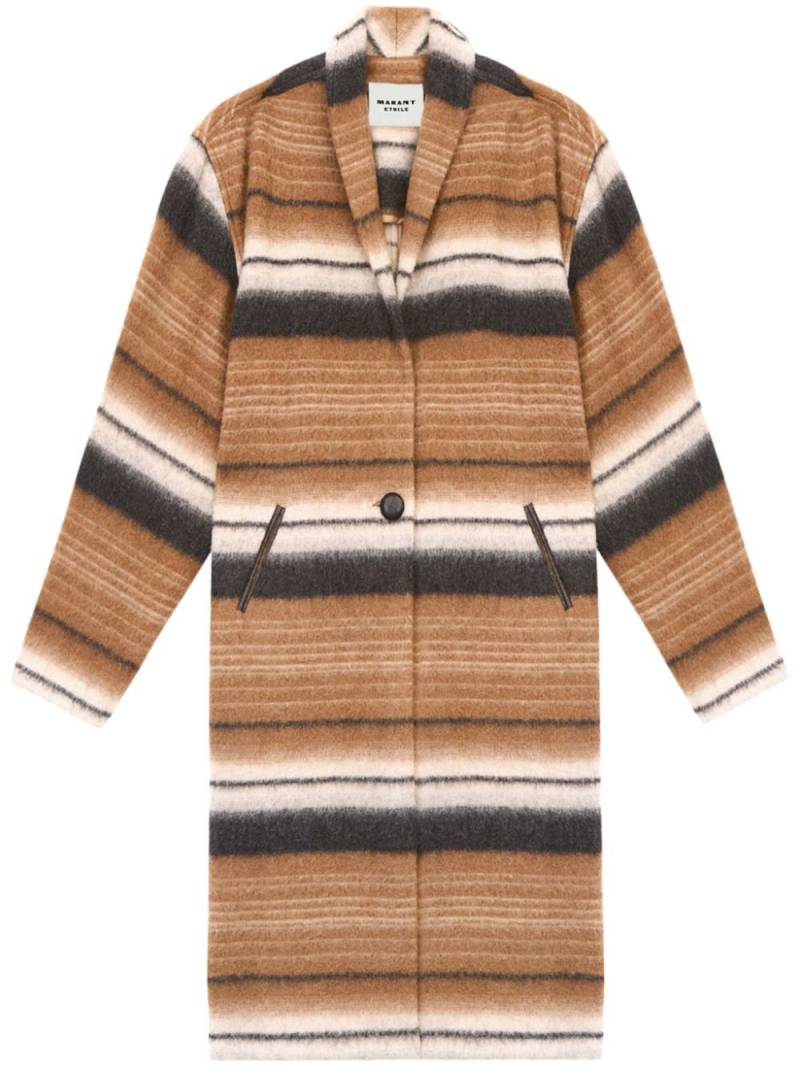 MARANT ÉTOILE Daby coat - Brown von MARANT ÉTOILE