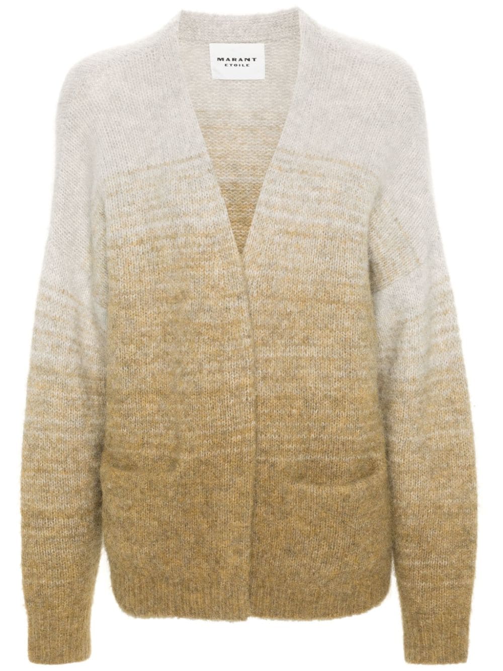 MARANT ÉTOILE Danea gradient cardigan - Neutrals von MARANT ÉTOILE