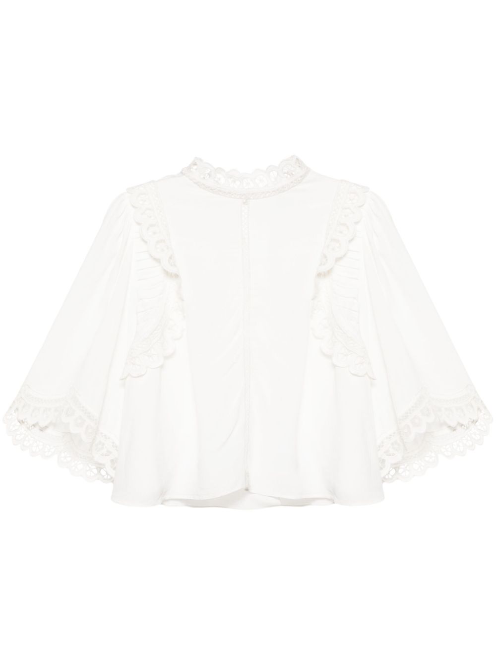 MARANT ÉTOILE Enoha broderie-anglaise blouse - White von MARANT ÉTOILE