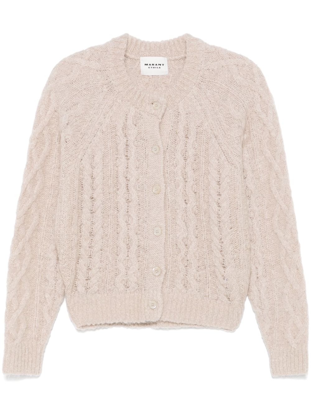 MARANT ÉTOILE Ery cardigan - Neutrals von MARANT ÉTOILE