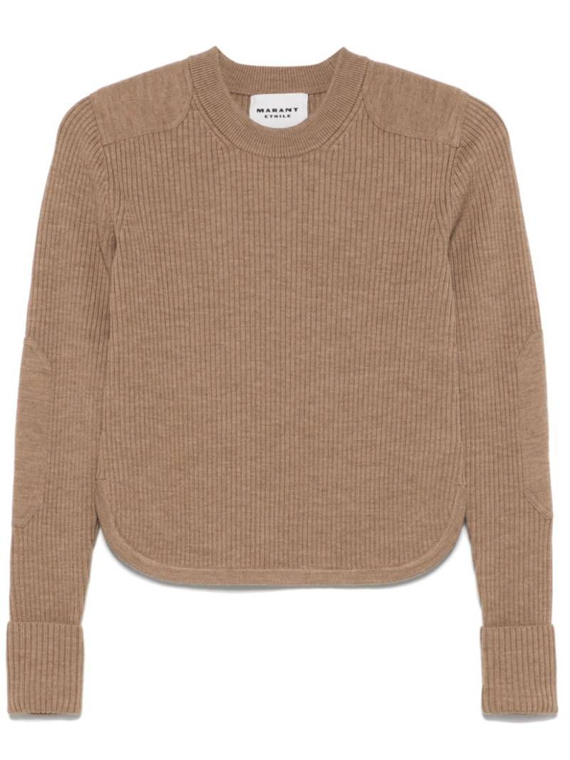 MARANT ÉTOILE Gabyne sweater - Brown von MARANT ÉTOILE